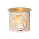image 2 of Aroma Multi Functional Tealight Wax Melt Burner 10.5cm White Deer Family White