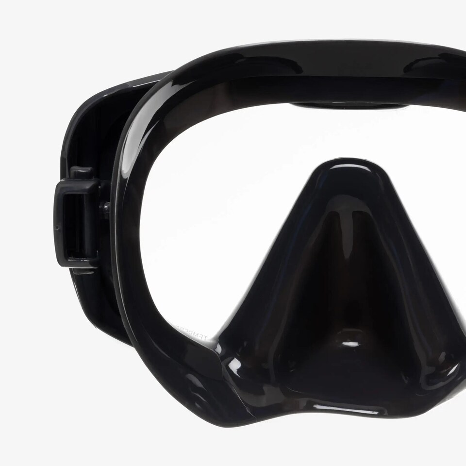 image 1 of Decathlon Anti-Fog Diving Mask 100 With Silicone Strap