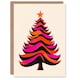 image 1 of Vibrant Tree Orange Pink Fuchsia Fun Xmas For Mum Christmas Card