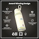 image 6 of NFL x Sports, Vacuum Insulated Steel Bottle, Series, 750ml (24oz) | Cream | NFL Throwback Chargers | One Size