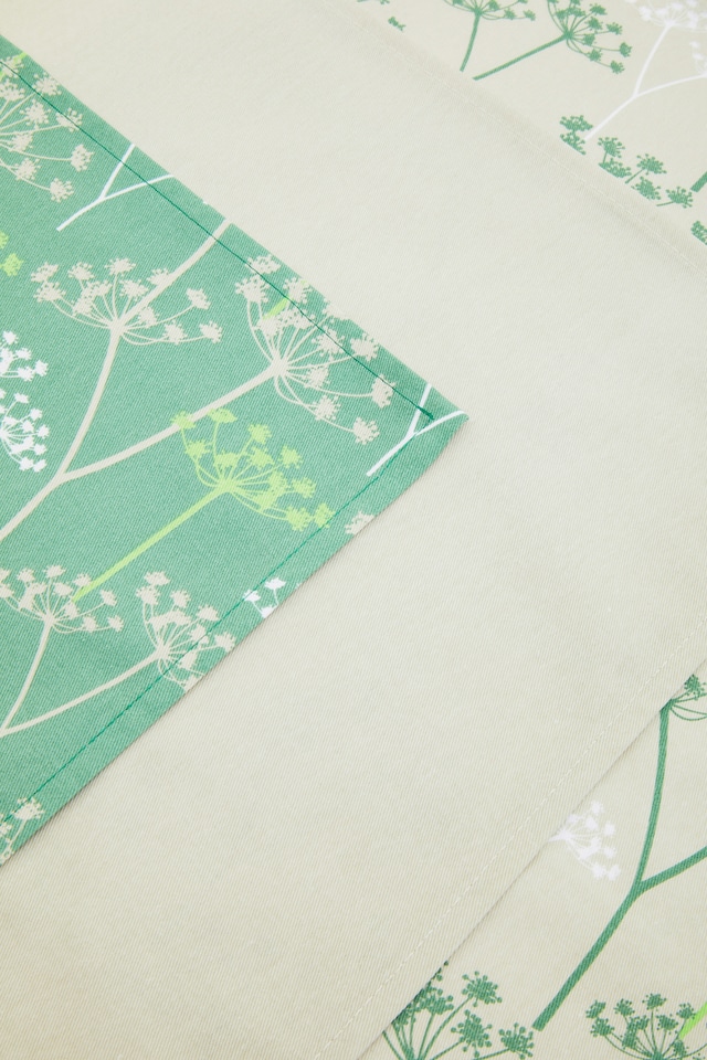 image 1 of Interiors by Premier Set of 3 Floral Cotton Tea Towels, 3 Piece Kitchen Towel Set, Highly Absorbent Tea Towels, Colourful Towels | Green | 3