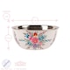 image 3 of BillyCan 3pc Picnic Bowl Set - Cotton Pansy White