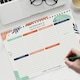 image 7 of Personalised Tropical A4 Desk Planner