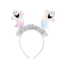 Bristol Novelty Childrens/Kids Ghost Bopper Headband - White/Silver - One Size White | One Size