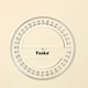 image 2 of 360 Degree 10cm School Transparent Plastic Protractor Ruler