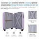 image 2 of 4 Pieces Premium Suitcase Set | Vanity + Cabin + Expandable Check-In