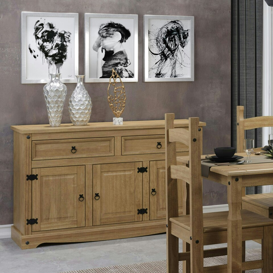 image 1 of Corona, Medium Sideboard Brown