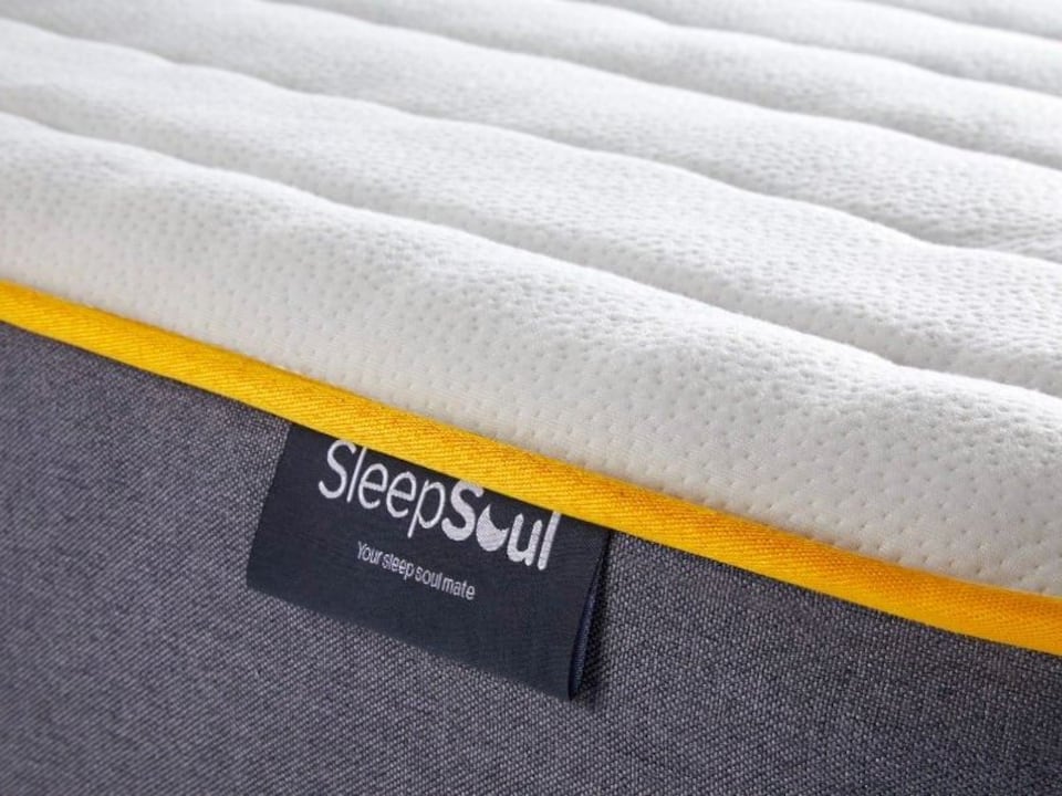 image 1 of SleepSoul Comfort 800 Pocket Mattress Double | White | 1