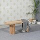 image 2 of Niles Solid Wooden Dining Bench