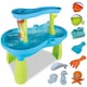 image 1 of Luxury Beach Water Table for Kids – Interactive Sand & Water Playset with Waterfalls, Ocean Animal Figures, Pouring Accessories & Splashing Fun – Outdoor Sensory Toy for Toddlers | Blue