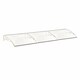 image 1 of Living and Home Window Door Awning Canopy with Brackets - L270*W100*H28 White