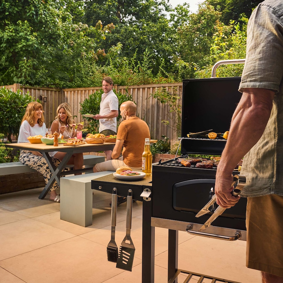 image 1 of VonHaus Charcoal BBQ XXL Portable Barbecue
