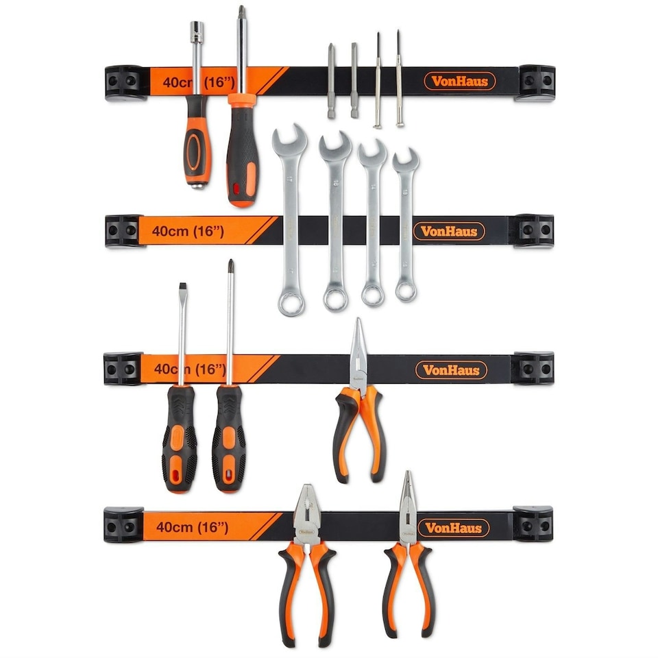image 1 of VonHaus Heavy Duty Large Magnetic Tool Holders