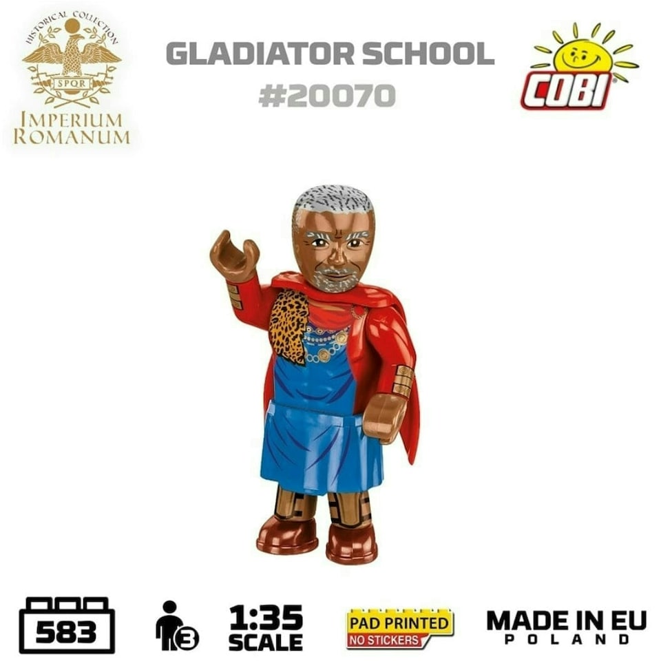 image 1 of Roman Gladiator School brick model - COBI 20070 - 560 bricks