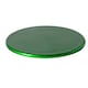 image 7 of Argon Tableware 18 Piece Metallic Charger Plates Set - Green
