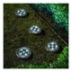 image 2 of 4x Solar Powered Up Ground Light | Chrome | 1