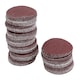 image 3 of Hook/Loop DA Sanding Grinding Abrasive Pad 40 Grit Discs 2" / 50mm 100 Pack
