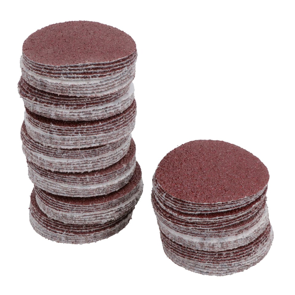image 1 of Hook/Loop DA Sanding Grinding Abrasive Pad 40 Grit Discs 2" / 50mm 100 Pack