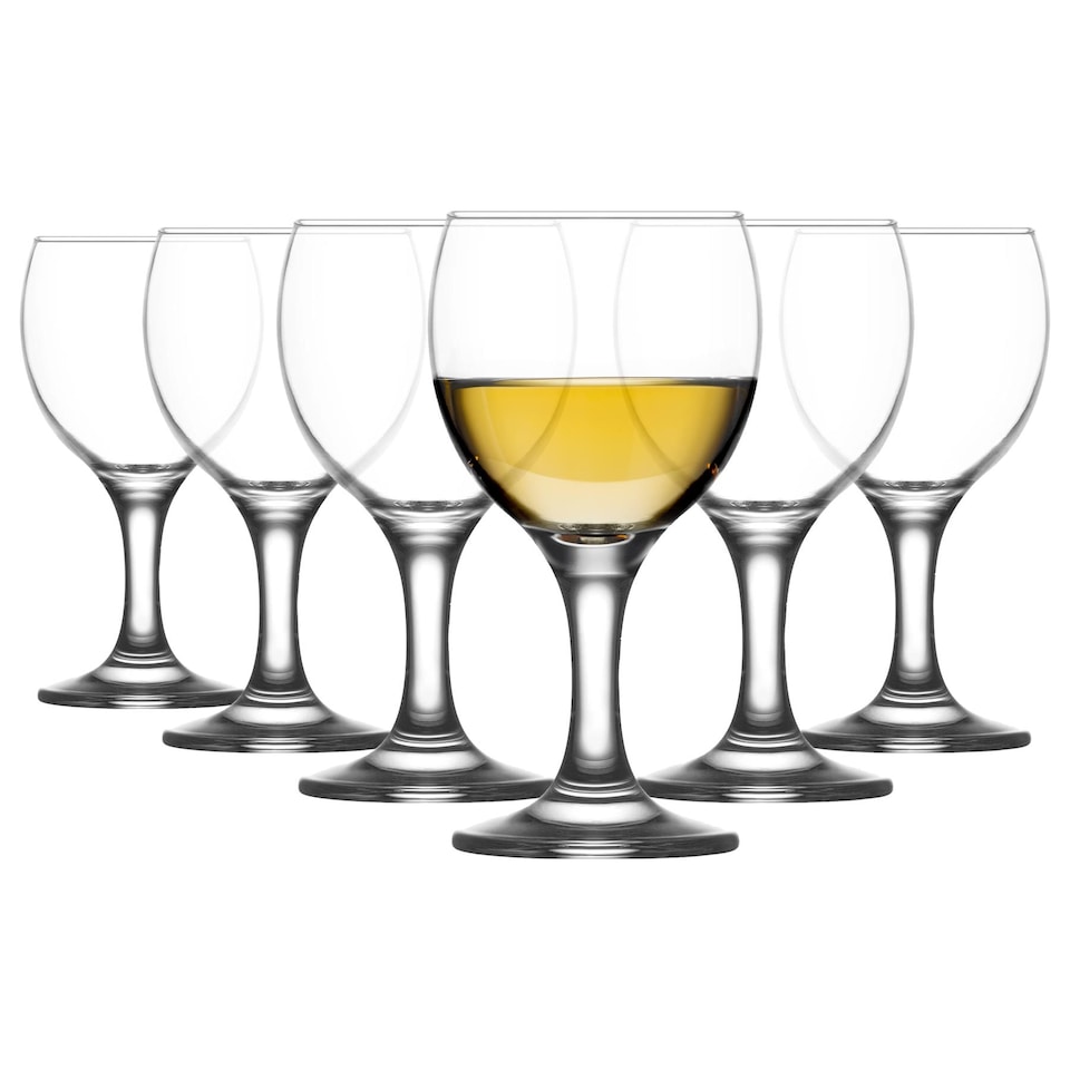 image 1 of LAV Misket White Wine Glasses - 170ml - Pack of 6