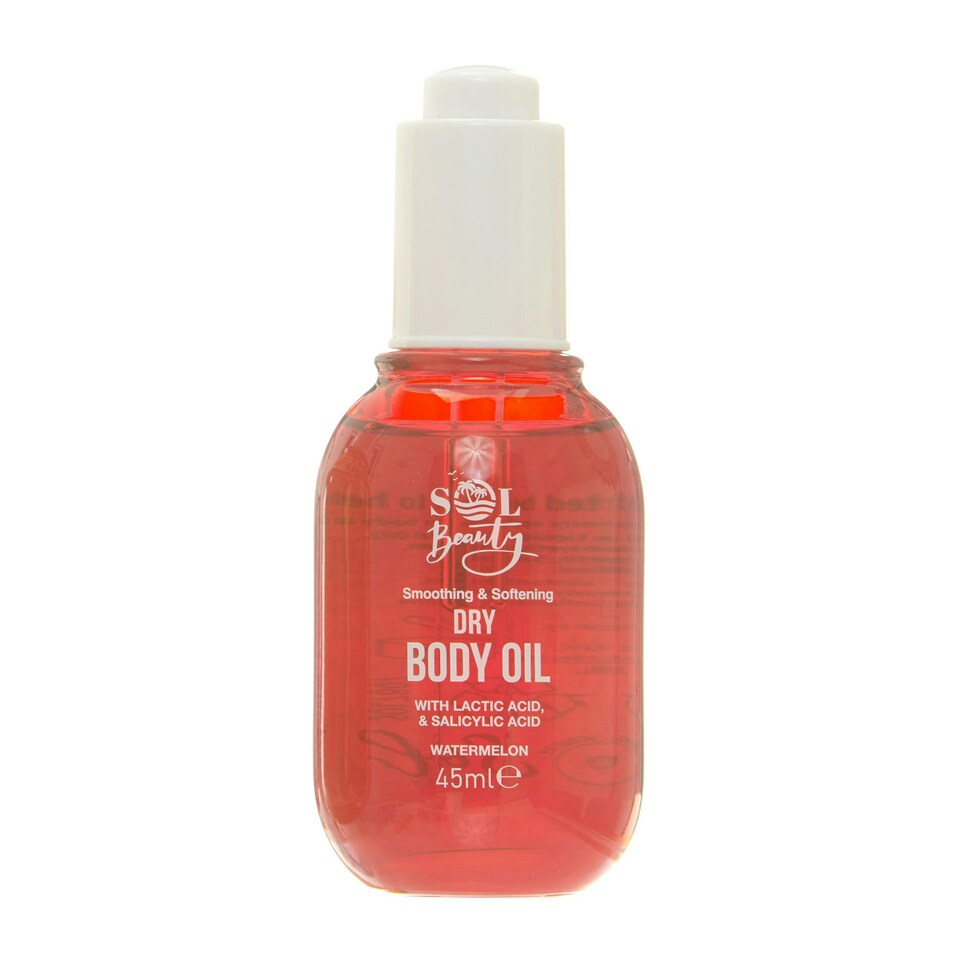 image 1 of Sol Beauty Dry Body Oil Watermelon Scent 45ml
