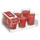 image 3 of Scented Candle Set Acorde 48-A-AR Red fruits Glass (12 Units) N/A