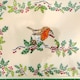 image 4 of Ulster Weavers Christmas Robins Tray - Scatter Green