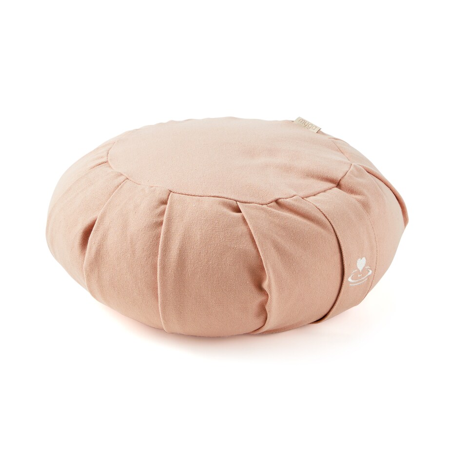 image 1 of Myga Zafu Yoga Meditation Cushion - Blush | Pink