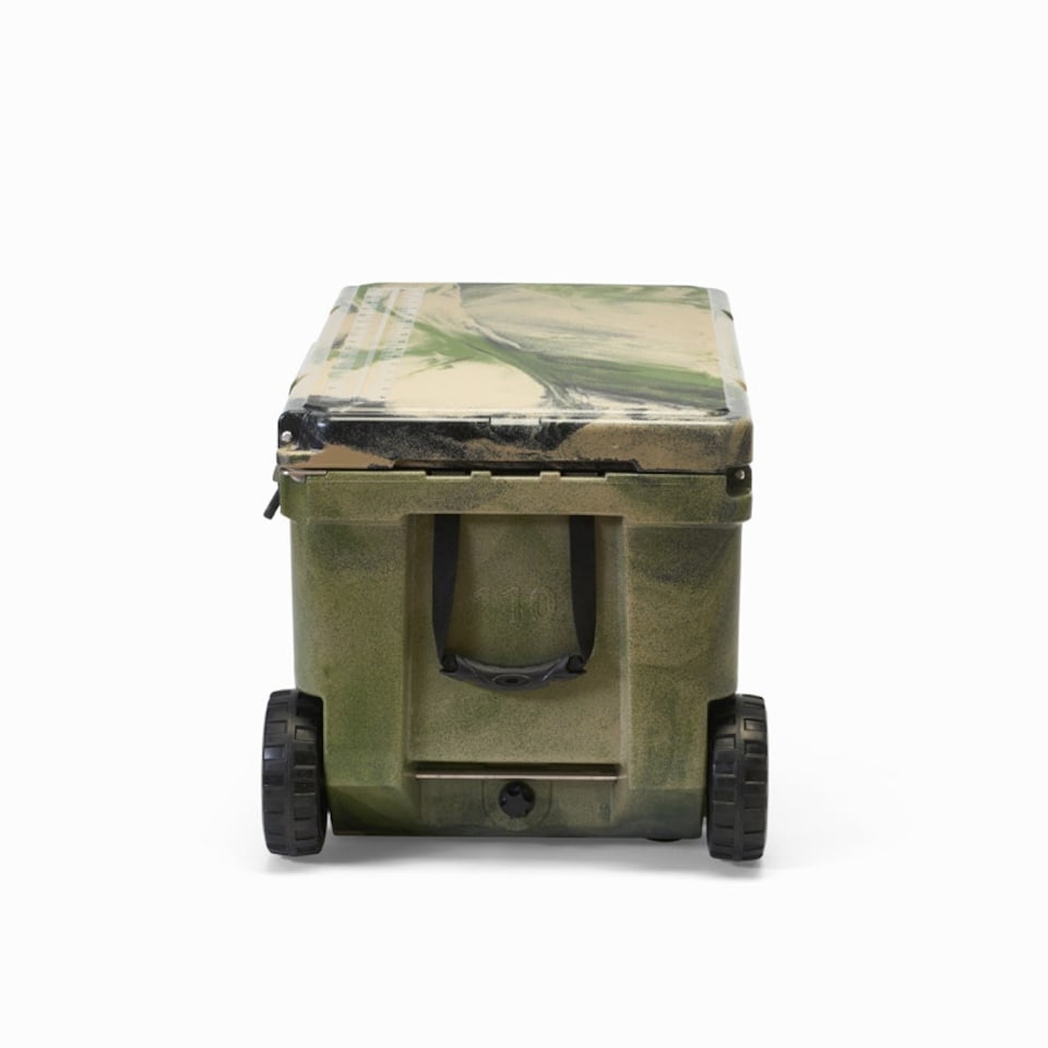 image 1 of Utoka Tow 110 Camo Hard Cooler Cool Box Green