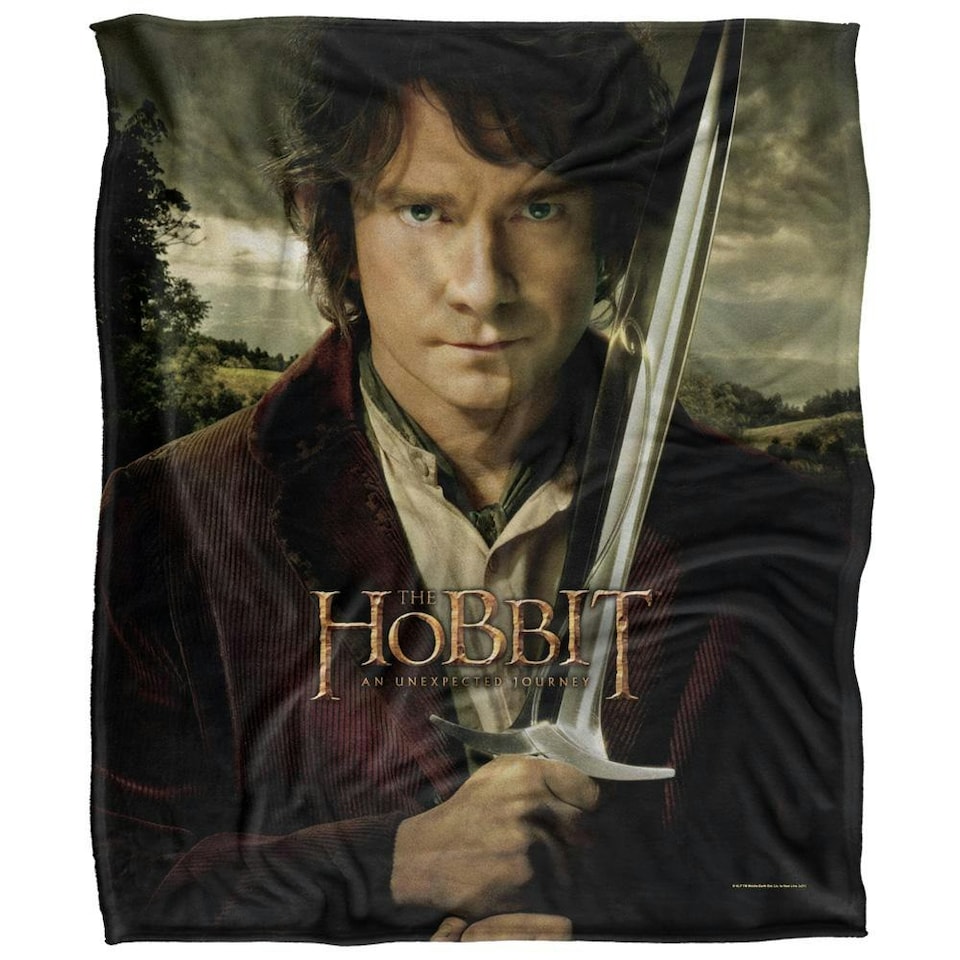 image 1 of The Hobbit Frodo Blanket - Multicoloured - One Size