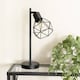 image 2 of ValueLights Angus Matte Black Adjustable Geometric Table Lamp | Black