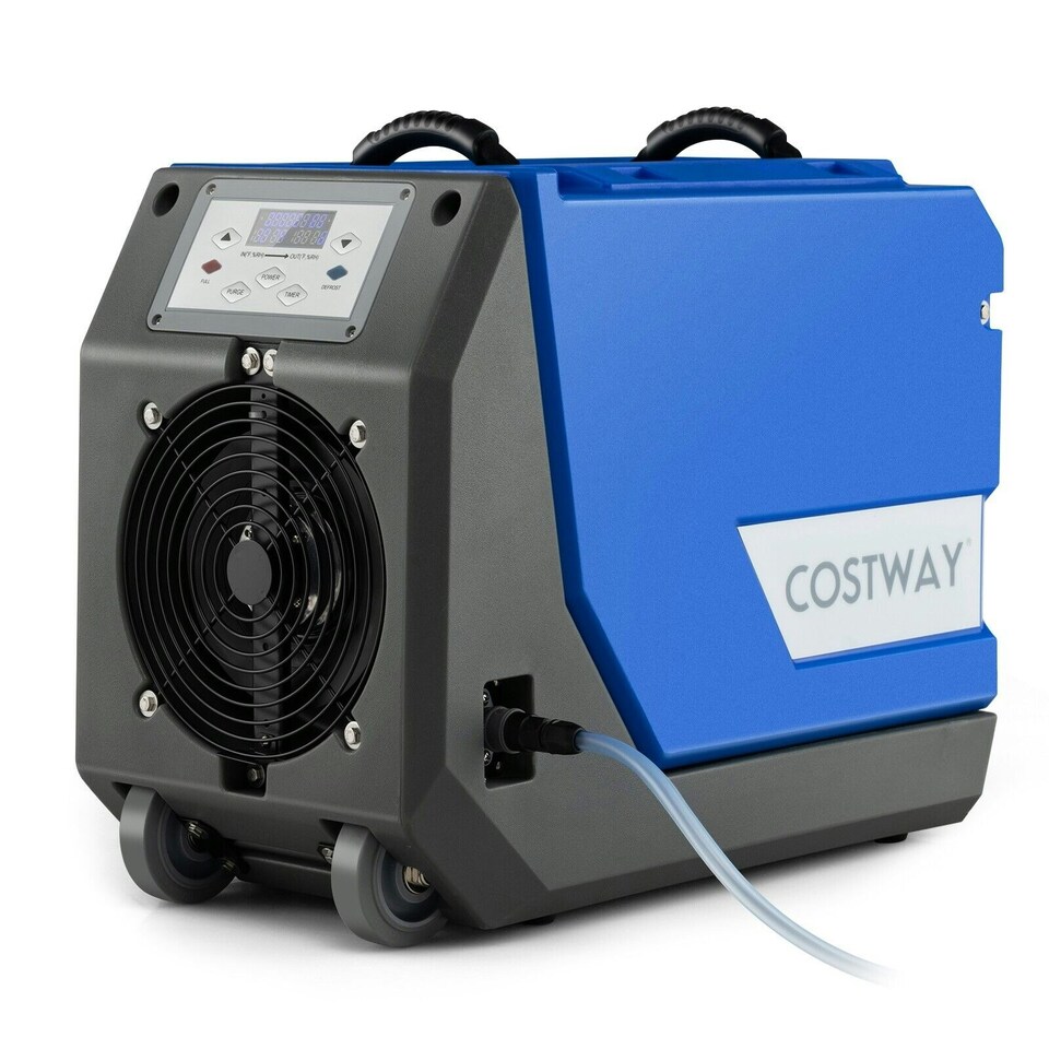 image 1 of COSTWAY 85L Commercial Dehumidifier Industrial with Pump Drain Hose