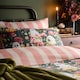 image 2 of Furn Bootanical Printed Reversible Duvet Cover Set | Multi | Multicolour | King