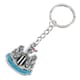 image 1 of Newcastle United FC Crest Keyring - Blue/Silver - One Size