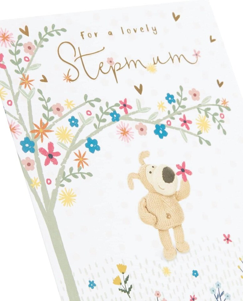 image 1 of A Lovely Stepmum an Extra-Special Cute Boofle Mother’s Day Card