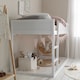 image 4 of Lykke Midsleeper Cabin Bed Reversible with Straight Ladder in White