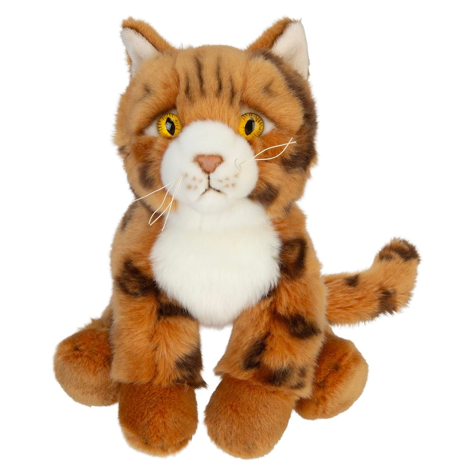 image 1 of PMS Bengal Cat Soft Toy Premium Quality Orange - 30cm x 12cm