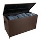 image 2 of Rattan Cushion Storage Box - Brown