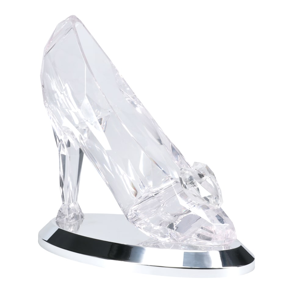 image 1 of Cinderella Glass Slipper Light, Disney Princess Night Light with Magical Glow & Standard Modes, Collectible Lamp Gift  Paladone