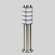 image 3 of ValueLights Modern Integrated LED Outdoor Stainless Steel Bollard Lantern Post Light