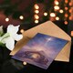 image 4 of Christmas Card Watercolour Nativity Scene with Star of Bethlehem