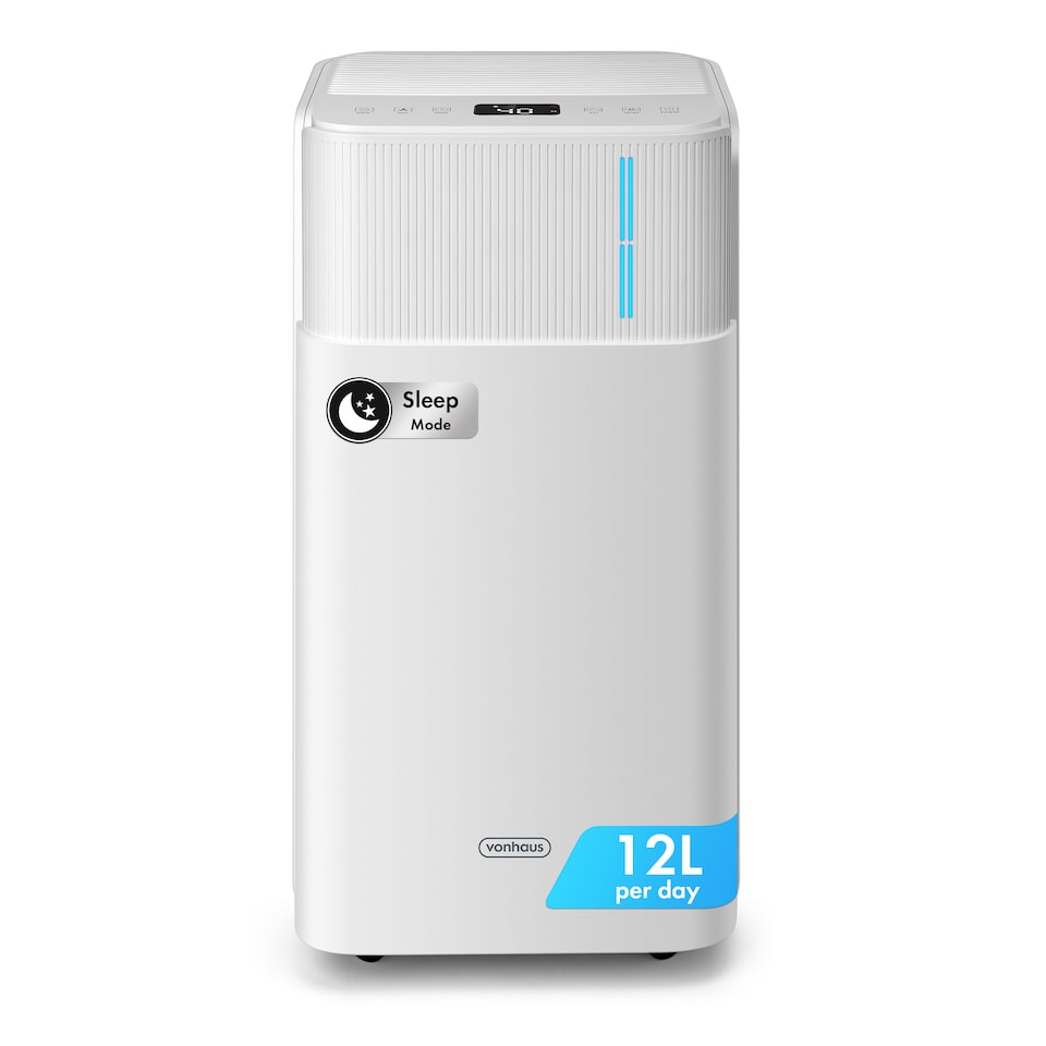 image 1 of VonHaus Dehumidifier 12L Day, 2L Water Tank