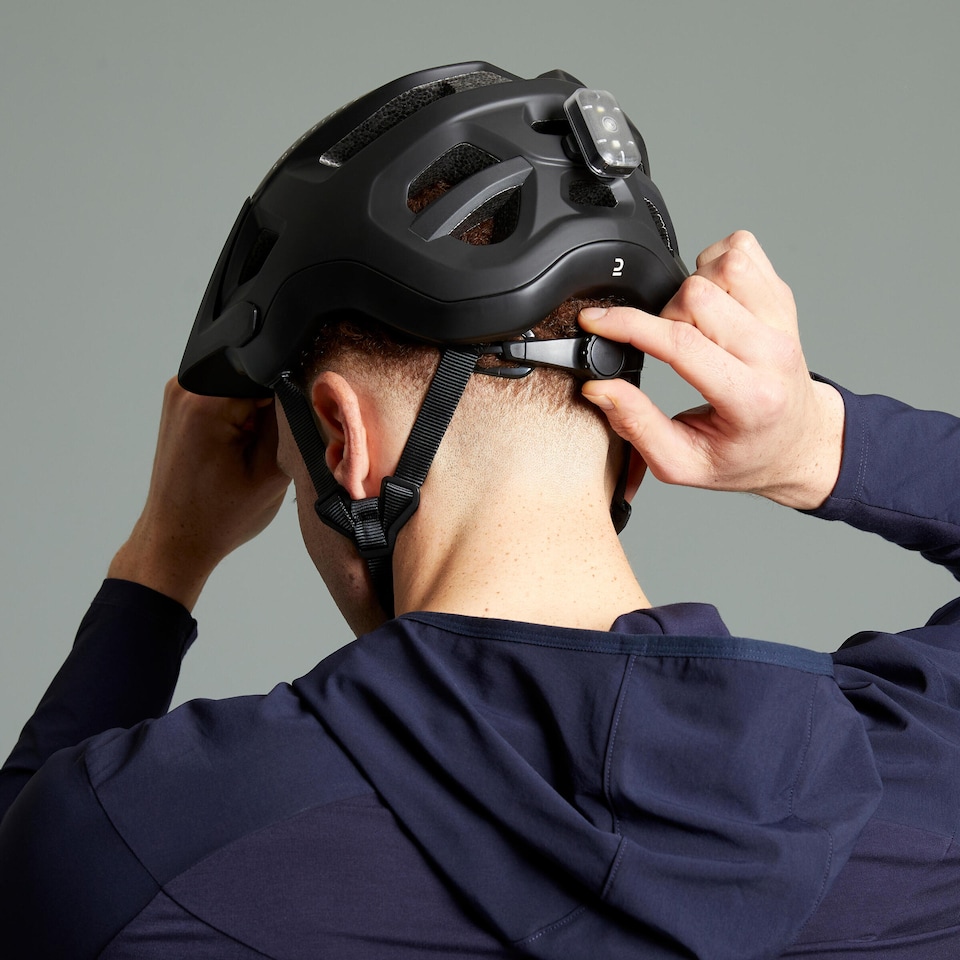 image 1 of Decathlon Mountain Bike Helmet EXPL 50