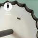 image 1 of ValueLights Avery Set of 2 - Easy Fit Rechargeable Wall Light - Black