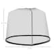 image 5 of Outsunny 2.3m Garden Umbrella Parasol Table Screen Bug Netting Cover