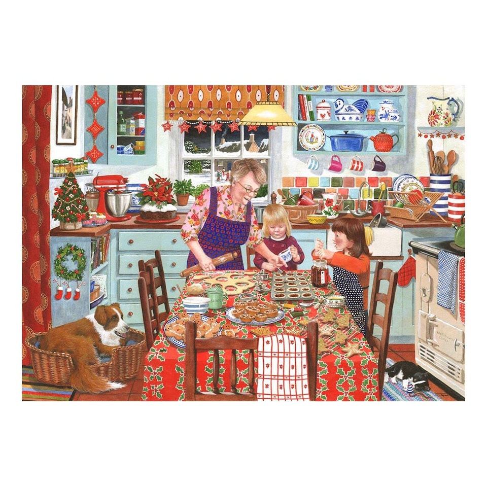 Festive Fancies BIG 500 Piece Jigsaw Puzzle