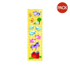 Amscan Farm Animals Sticker Sheet (Pack of 8) - Multicoloured - One Size