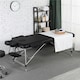 image 2 of Yaheetech Adjustable 3 Fold Massage Bed with Headrest and Hand Pallet