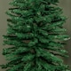 image 5 of 7ft (2.1m) Green Artificial Pencil Christmas Tree With Green Metal Stand and 401 Tips