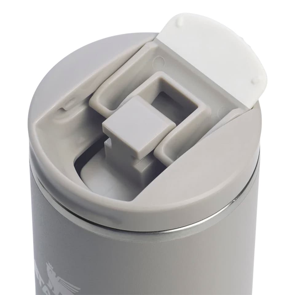 image 1 of 0.47L Insulated Stainless Steel Travel Mug Leakproof Flip Top Lid