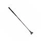 image 2 of Shires Topaz Leather Horse Riding Whip - Raspberry - 26in